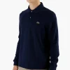 Lacoste 1Hp4 Men's L S Polo 08 Navy Blue