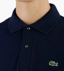 Lacoste 1Hp4 Men's L S Polo 08 Navy Blue