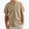 Libertine-Libertine Cave Shirt Khaki Pin