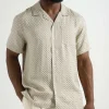 Libertine-Libertine Cave Shirt White Geo