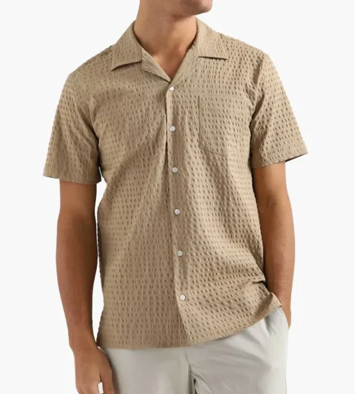 Libertine-Libertine Cave Shirt Khaki Pin
