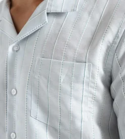 Libertine-Libertine Cave Shirt Light Blue Stripe