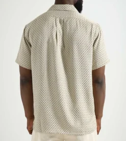 Libertine-Libertine Cave Shirt White Geo