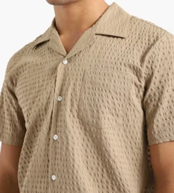 Libertine-Libertine Cave Shirt Khaki Pin