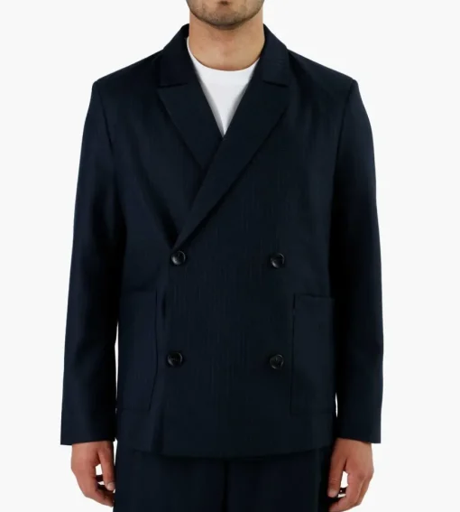 Libertine-Libertine Public Blazer Dark Navy Pin