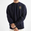 Libertine-Libertine Society Peace Sweatshirts Dark Navy