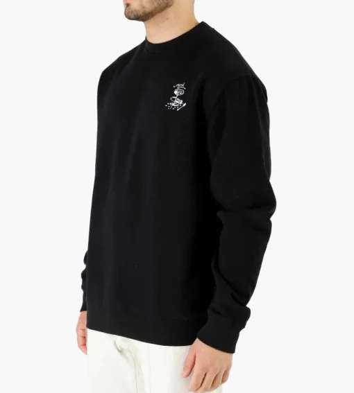 Libertine-Libertine Society Espresso Sweatshirt Black