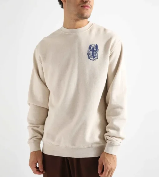 Libertine-Libertine Society Lobster Sweatshirts Ecru Melange
