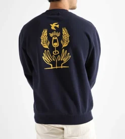Libertine-Libertine Society Peace Sweatshirts Dark Navy
