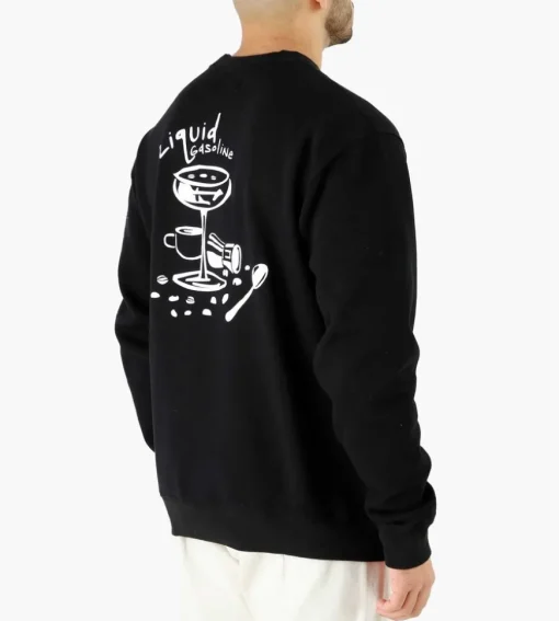 Libertine-Libertine Society Espresso Sweatshirt Black
