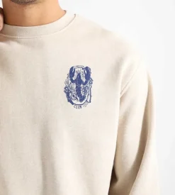 Libertine-Libertine Society Lobster Sweatshirts Ecru Melange
