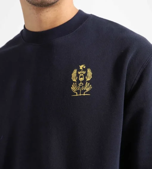 Libertine-Libertine Society Peace Sweatshirts Dark Navy