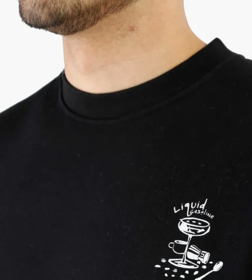 Libertine-Libertine Society Espresso Sweatshirt Black
