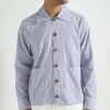 Libertine-Libertine Spider Jacket Blue Pin Stripe
