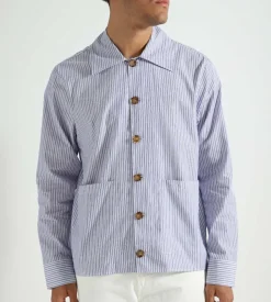 Libertine-Libertine Spider Jacket Blue Pin Stripe