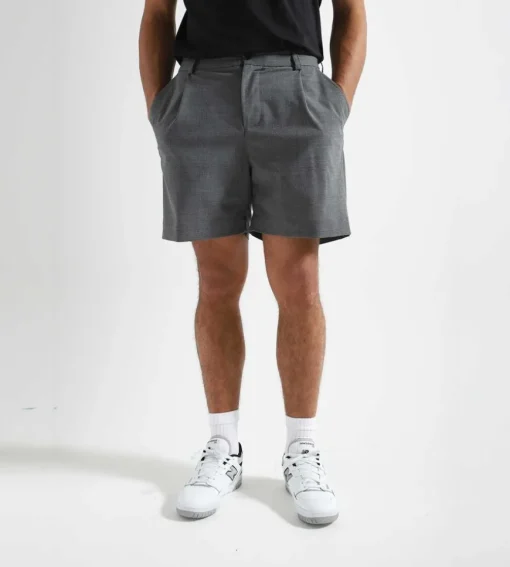 Libertine-Libertine Uptown Short Grey Melange