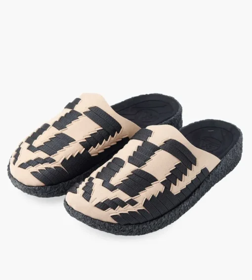 Malibu Sandals Thunderbird Classic Black Beige Black