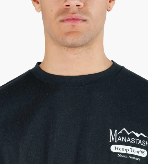 Manastash Hemp Longsleeve Tee Hemp Tour Black