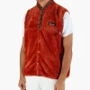 Manastash Thermal Fleece Vest Rust