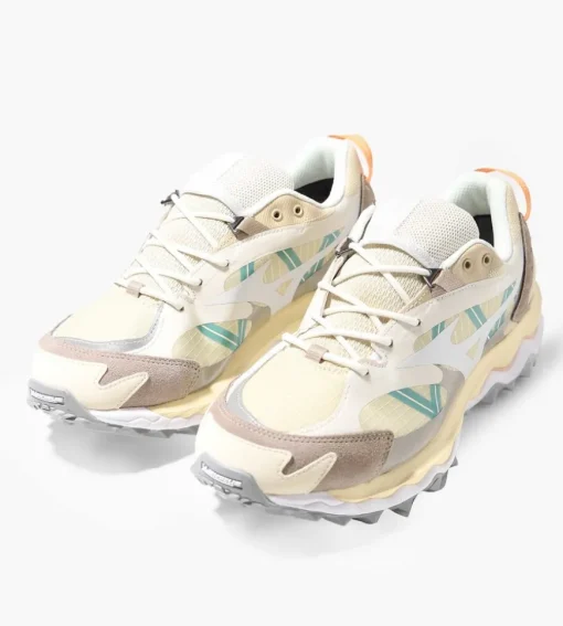 Mizuno Wave Mujin Tl Gtx Mojave Desert Snow White Peach Melba