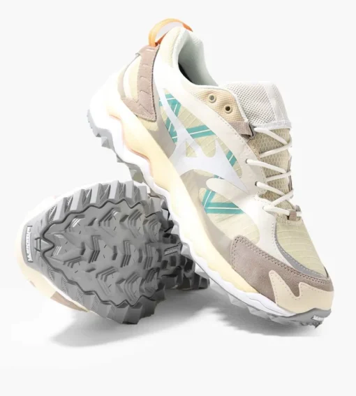 Mizuno Wave Mujin Tl Gtx Mojave Desert Snow White Peach Melba