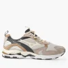 Mizuno Wave Rider 10 Silver Cloud Snow White Tiger's Eye