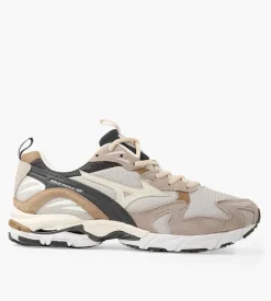 Mizuno Wave Rider 10 Silver Cloud Snow White Tiger's Eye