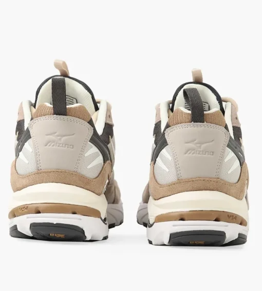 Mizuno Wave Rider 10 Silver Cloud Snow White Tiger's Eye