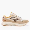 Mizuno Wave Rider Beta Pristine Chicory Coffee Mojave Desert