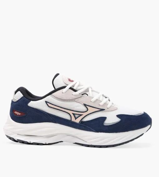 Mizuno Wave Rider Beta Snow White Shifting Sand Insignia Blue