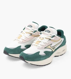 Mizuno Wave Rider Beta Snow White Anise Flower Bistro Green