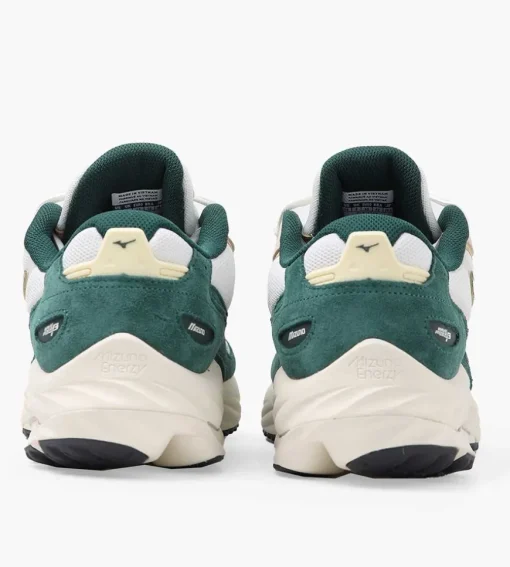 Mizuno Wave Rider Beta Snow White Anise Flower Bistro Green