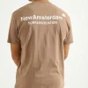 New Amsterdam Logo Tee Sand