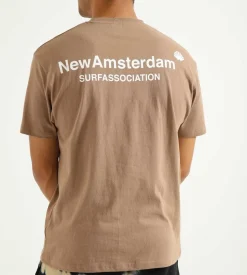 New Amsterdam Logo Tee Sand
