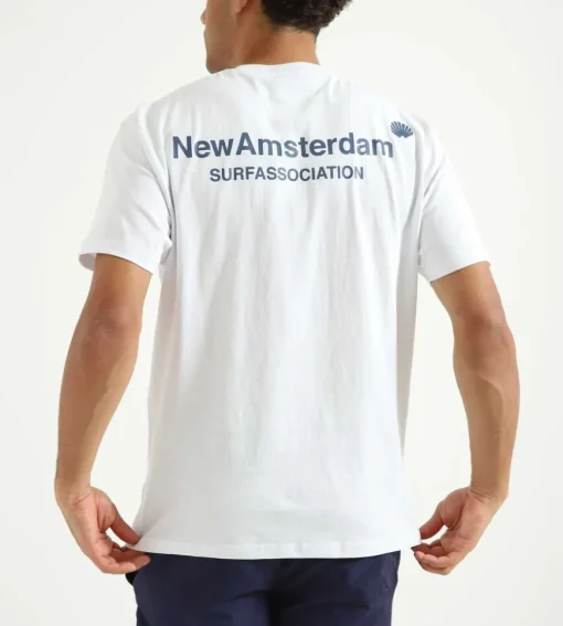 New Amsterdam Logo Tee White