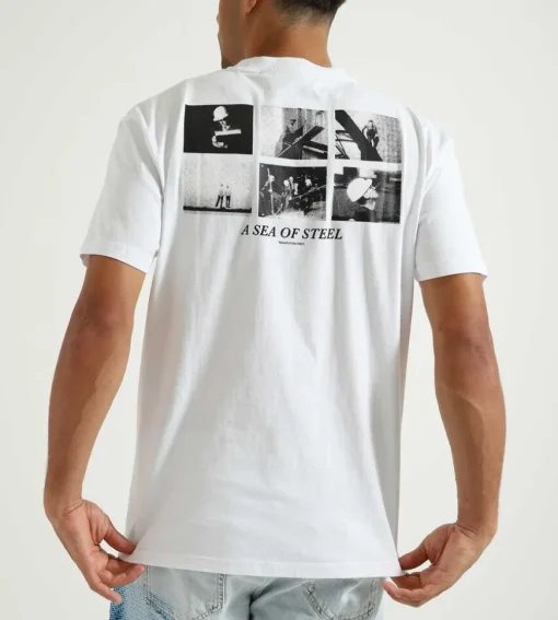 New Amsterdam Steel Tee White