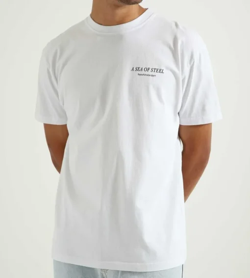 New Amsterdam Steel Tee White