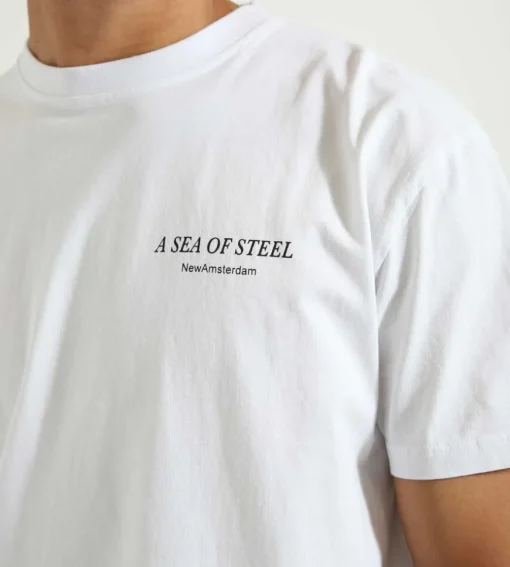 New Amsterdam Steel Tee White