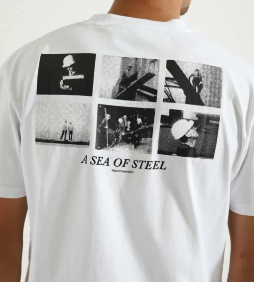 New Amsterdam Steel Tee White