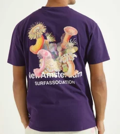 New Amsterdam Surf Association Anemone Tee Purple