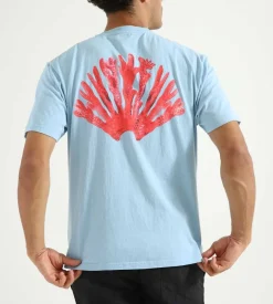 New Amsterdam Surf Association Coral Tee Blue