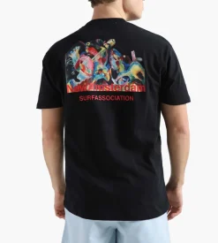 New Amsterdam Surf Association Flood Tee Black