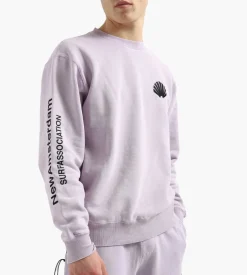 New Amsterdam Surf Association Logo Sweat Lilac