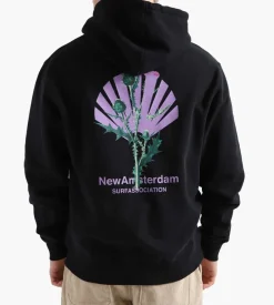 New Amsterdam Surf Association Distel Hoodie Black