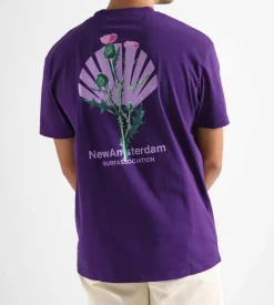 New Amsterdam Surf Association Distel Tee Purple