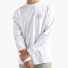 New Amsterdam Surf Association Logo Longsleeve White