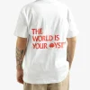 New Amsterdam Surf Association The World Tee White