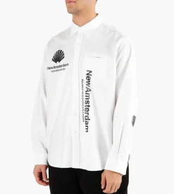 New Amsterdam Surf Association Beach Shirt Logo
