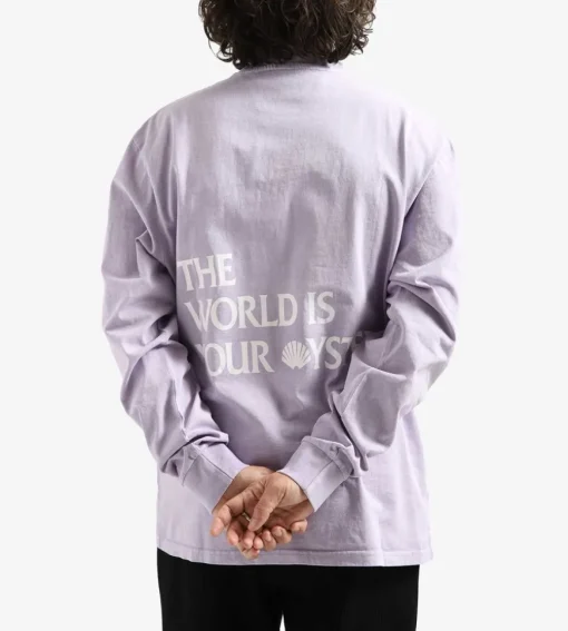 New Amsterdam Surf Association The World Longsleeve Lilac