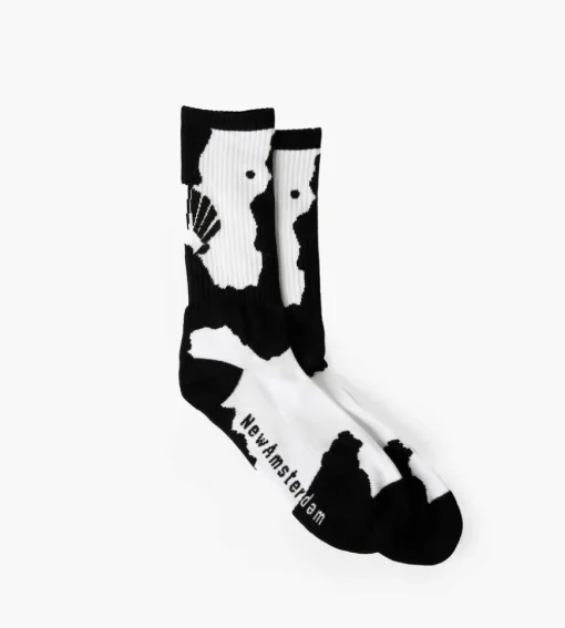 New Amsterdam Surf Association Logo Sock Cow
